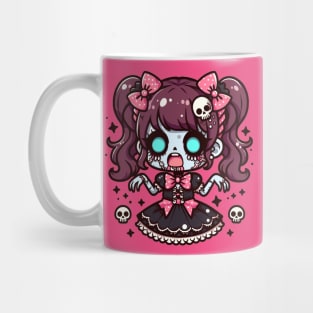 Zombie Girl Kawaii Mug